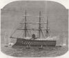 CHERBOURG. Naval Fete. French Ironclad Magenta 1865 old antique print picture