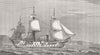 GHANA. Ashanti war. hospital ship Victor Emmanuel  1873 old antique print