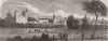 ITALY. View of Vercelli 1859 old antique vintage print picture