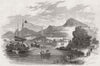 CHINA. Fou-Chow-Foo, river Min  1858 old antique vintage print picture