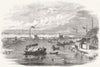 CHINA. Chin-Hae, Ningbo 1858 old antique vintage print picture