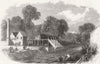 AUSTRALIA. Lambton colliery, Newcastle, NSW 1863 old antique print picture