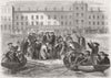 IRELAND. Landing of Neapolitan exiles, Cobh 1859 old antique print picture