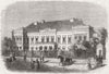 SERBIA. House of deposed Prince Alexander 1859 old antique print picture