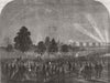 INDIA. Govt house & Esplanade, Kolkata 1859 old antique vintage print picture