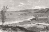 CIRCASSIA. War, East. rising in -Soukhum Kaleh, Turks 1877 old antique print