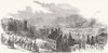 CANADA. St Rocks, Quebec, post fire 1845 old antique vintage print picture