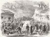 CALABRIA. Garibaldi. Neapolitan surrender, Soveria 1860 old antique print