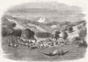 TIERRA DEL FUEGO. Gardiner missionary murder, Woolya 1860 old antique print