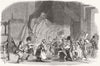 CHILDREN. Child's dream of 12th night 1854 old antique vintage print picture