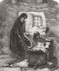 CHILDREN. Cradle 1856 old antique vintage print picture