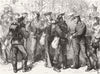 FRANCE. Prussian sailors, Versailles 1871 old antique vintage print picture