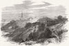 ROSS ISLAND. Andaman Islands. HQ of penal village 1872 old antique print