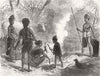 BOLIVIA. Shandoos & Mros of Aracan frontier 1872 old antique print picture