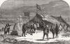 ANTARCTIC. Christmas Merrymaking, regions 1859 old antique print picture