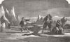 SEASCAPES. Sea of ice, drama thirst gold, Adelphi 1853 antique print