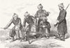 CHINA. Kashgar. Cease firing! Sponge out 1874 old antique print picture