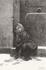 CHILDREN. 4 seasons, Marie. Winter 1877 old antique vintage print picture