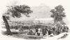 LONDON. Royal Botanic Society, Regent's Park 1846 old antique print picture