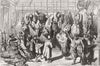 PARIS. English butcher, maison debos, Blvd Haussmann 1871 old antique print