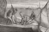 SHIPS. Committee ship-Thames sailing barge match 1874 old antique print