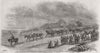 RACING. The Derby. Leaving the paddock 1859 old antique vintage print picture