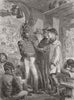 MILITARIA. Who'll serve the Queen? 1855 old antique vintage print picture