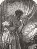 ROMANCE. Othello 1854 old antique vintage print picture