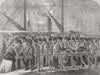 PORTSMOUTH. Scots fusilier guards, Weoville Yd 1856 old antique print picture