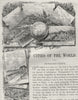 DECORATIVE. Illustrated Heading 1882 old antique vintage print picture