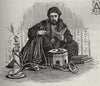 ISTANBUL. Turkish Sofia (Student) 1882 old antique vintage print picture