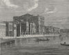 ISTANBUL. Imperial Palace of Dolma-Baghtché 1882 old antique print picture