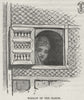 ALEXANDRIA. Window of the Harem 1882 old antique vintage print picture