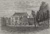 HAARLEM. The Town Hall, Haarlem 1882 old antique vintage print picture