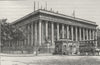 PARIS. The Bourse 1882 old antique vintage print picture