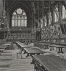BOSTON. Interior of the Memorial Hall, Harvard University 1882 old print