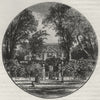CAMBRIDGE. Long-fellow's House, Cambridge 1882 old antique print picture