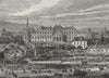 VIENNA. The Belvedere 1882 old antique vintage print picture