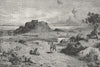 ATHENS. Modern Athens 1882 old antique vintage print picture