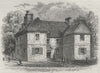 PHILADELPHIA. Penn's Residence in Second Street, below Chestnut Street 1882