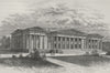 PHILADELPHIA. The Ridgway Library 1882 old antique vintage print picture