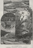 AUCKLAND. The Pink Terrace; A Bush Stream; The Hot Cascade 1882 old print