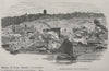 STOCKHOLM. Hasselbakken, near Stockholm 1882 old antique vintage print picture