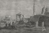 CAIRO. The Tombs of the Caliphs 1882 old antique vintage print picture