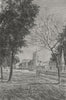 LUCKNOW. The British Residency, Lucknow 1882 old antique vintage print picture