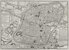 NUREMBERG. Plan of Nuremberg 1882 old antique vintage map chart