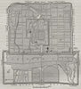BEIJING. Plan of Pekin 1882 old antique vintage map chart