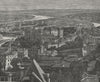 LYON. Lyons 1882 old antique vintage print picture