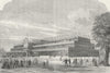 LONDON. Great Exhibition 1880 old antique vintage print picture