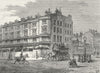 LONDON. Bayswater. Connaught Place 1880 old antique vintage print picture